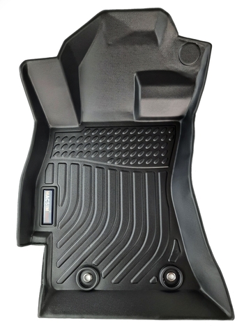 Thảm sd lót sàn xe ô tô Subaru outback 2015-2019 Nhãn hiệu Macsim chất liệu nhựa TPE cao cấp màu đen