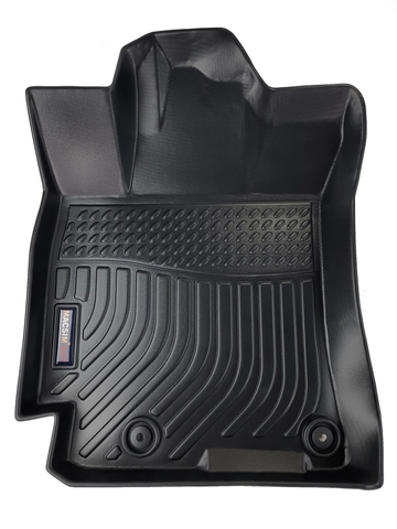 Thảm lót sàn xe ô tô  KIA K3 CERATO (2019-nay) chất liệu TPE thương hiệu Macsim màu đen