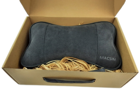 Gối tựa đầu ô tô Alcantara nhãn hiệu Macsim mã HR54AL