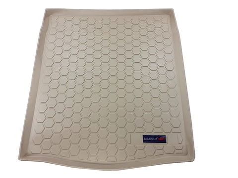 Thảm lót cốp hn xe ô tô MAZDA 6 (2014-đến nay) / ATENZA (0214-2015) - nhãn hiệu Macsim chất liệu TPV cao cấp màu đen màu be (151)