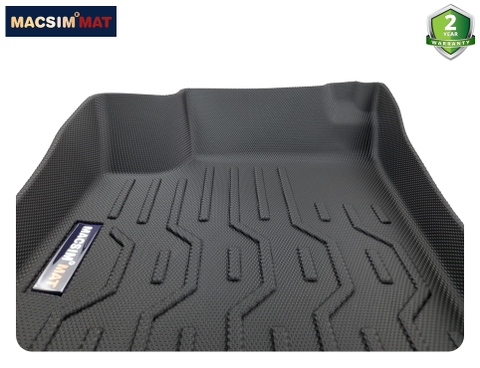 Thảm lót sàn xe ô tô Suzuki Vitara 2018- nay (2 hàng ghế) Nhãn hiệu Macsim chất liệu nhựa TPV cao cấp màu đen