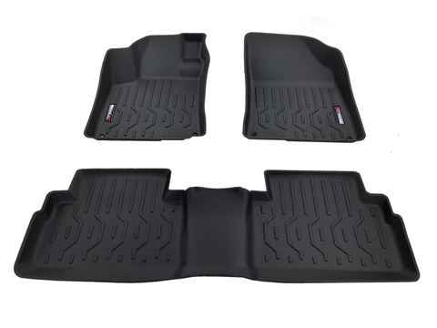 Hàng loại 2 Thảm lót sàn xe ô tô KIA sportage 2017 - 2021 (hn) nhám chất liệu TPV thương hiệu Macsim màu đen