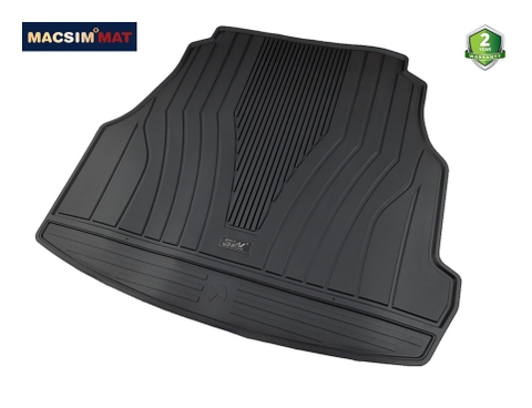 Thảm lót cốp ô tô Mercedes C 2022+ MACSIM 3W– TPE đúc khuôn cao cấp, Sử dụng lâu dài