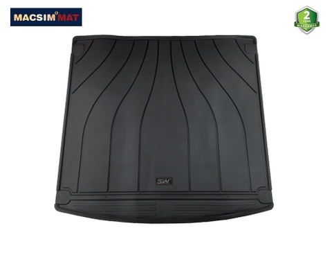 Thảm lót cốp xe ô tô Porsche Cayenne 2018+ MACSIM 3W– TPE Chuẩn Phom, Dễ Vệ Sinh