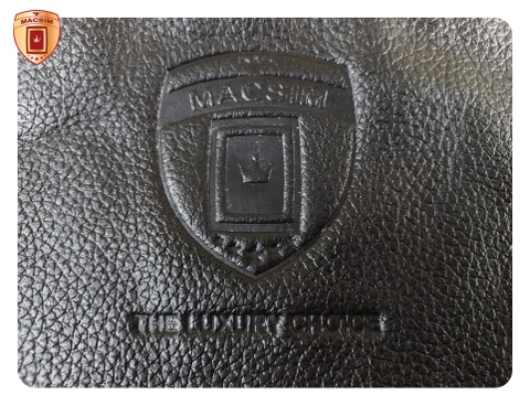 Gối tựa lưng ô tô, gối tựa đầu đa năng, gối sofa cao cấp Macsim kích thước 40cm x 40cm màu trắng đen