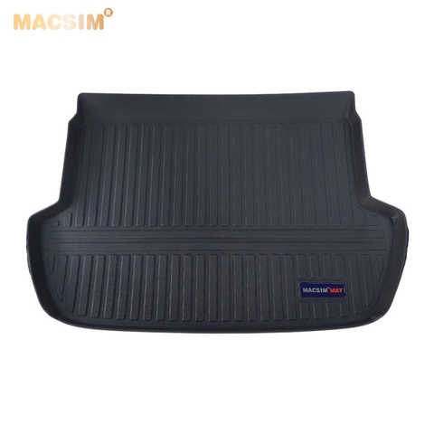 Thảm lót cốp ô tô Subaru Outback 2015-2019 MACSIM màu đen (mã 05)