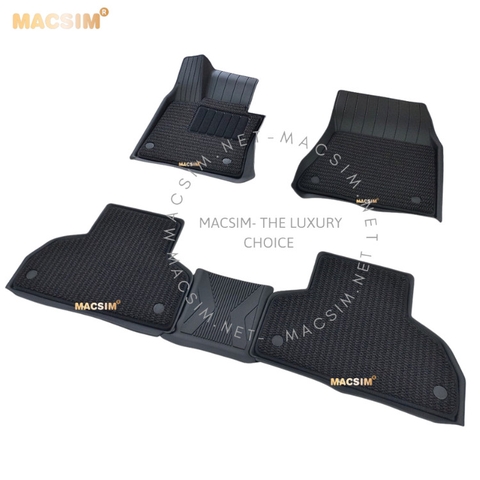 Thảm Lót Sàn Ô Tô VINFAT LUX SA Macsim 3W 2 lớp – TPE Chuẩn Phom, Dễ Vệ Sinh