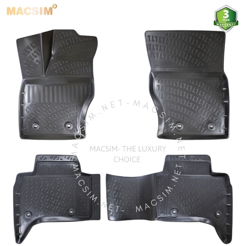 Thảm lót sàn ô tô nhựa TPU Silicon Land Rover Range Rover Sport second generation (L494) 2014+ Nhãn hiệu Macsim