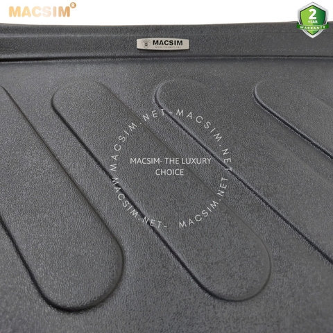 Thảm lót cốp ô tô Mazda 3 Sedan (2003-2009) MACSIM màu đen – TPU cao cấp, chuẩn form, sử dụng lâu dài