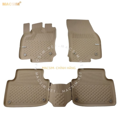 Thảm Trải Sàn Ô Tô Volkswagen Tiguan 2016-2020 Beige (Mã T1)
