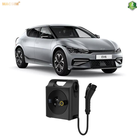 Sạc ô tô điện Kia ev6  3,68KW - Sạc di động cao cấp  (6-16A) chính hãng Macsim