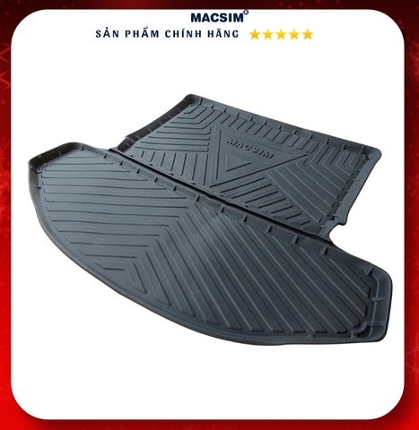 Thảm lót cốp ô tô Mazda CX8 Macsim- TPV ccao cấp , chuẩn phom (mã 06)