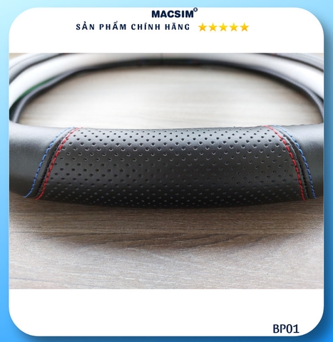 Bọc Vô Lăng Ô Tô Peugeot 5008 MACSIM – DDcut BP01 – Da thật - lõi silicon