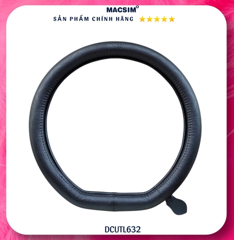 Bọc vô lăng cao cấp VF6, VF7 Macsim mã DCUT L632 cỡ nhỏ nhất lõi cao su non
