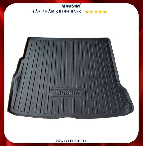 Thảm lót cốp xe ô tô Mercedes GLC 2023+ nhãn hiệu Macsim chất liệu TPE cao cấp (Mã S6)