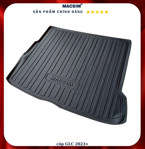 Thảm lót cốp xe ô tô Mercedes GLC 2023+ nhãn hiệu Macsim chất liệu TPE cao cấp (Mã S6)