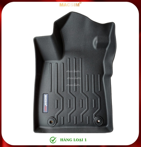 Thảm lót sàn xe ô tô MG RX5(hn) Nhãn hiệu Macsim chất liệu nhựa TPV cao cấp màu đen