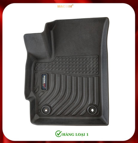 Thảm lót sàn xe ô tô VinFast Nerio Green Nhãn hiệu Macsim chất liệu nhựa TPE cao cấp màu đen