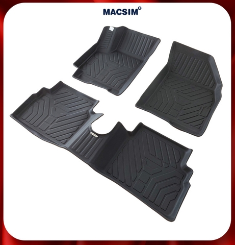 Thảm lót sàn ô tô xe Chevrolet Aveo 2006-2019 (sd2) nhãn hiệu Macsim - chất liệu tpe cao cấp