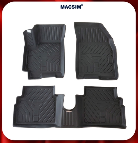 Thảm lót sàn ô tô xe Chevrolet Aveo 2006-2019 (sd2) nhãn hiệu Macsim - chất liệu tpe cao cấp