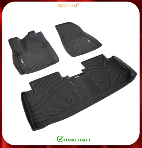 Thảm lót sàn xe ô tô BYD Seal Nhãn hiệu Macsim chất liệu nhựa TPE cao cấp màu đen