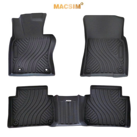 Thảm lót sàn ô tô Toyota Camry 2018-2023 Macsim - Tpe chuẩn phom, Sử dụng lâu dài (Mã 03)