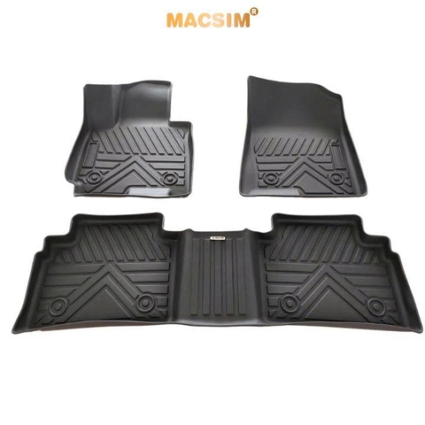 Thảm lót sàn ô tô Kia Sportage Macsim - Tpe chuẩn phom, Sử dụng lâu dài (Mã 03)