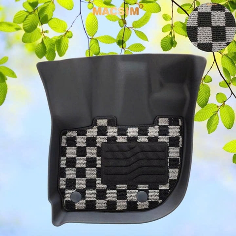 Thảm lót sàn ô tô Honda City  Macsim – Ca rô, chuẩn phom, Sử dụng lâu dài (Mã 03)