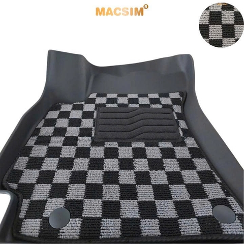 Thảm lót sàn ô tô Huyndai Elantra 2023+ Macsim – Ca rô, chuẩn phom, Sử dụng lâu dài (Mã 03)
