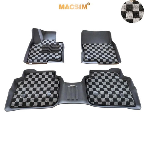 Thảm lót sàn ô tô Mazda CX5 Macsim – Ca rô, chuẩn phom, Sử dụng lâu dài (Mã 03)