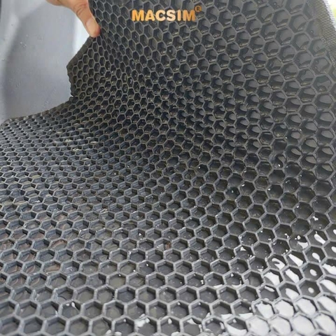 Thảm ô tô lớp trên cao su lục giác Macsim