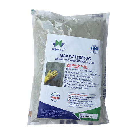 MAX WATER PLUG- ĐÔNG CỨNG NHANH
