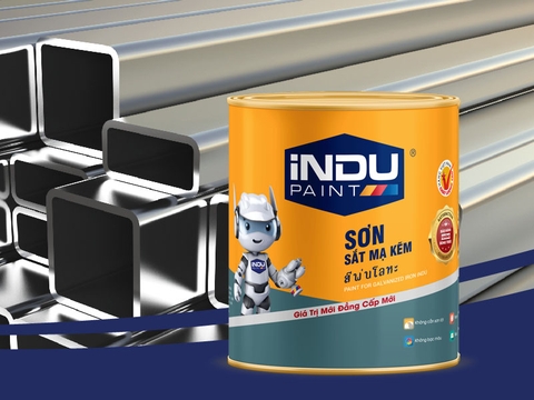 Sơn sắt mạ kẽm iNDU