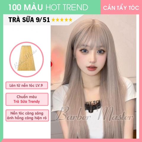 NGUỒN SỈ THUỐC NHUỘM TÓC NAM NỮ MÀU TRÀ SỮA LỚN NHẤT MIỀN BẮC