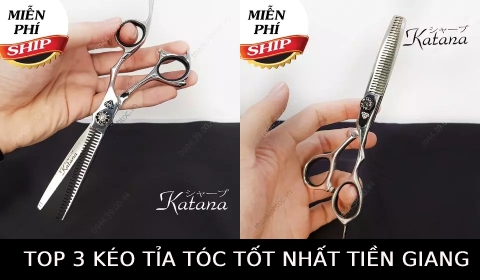 TOP 3 Kéo tỉa tóc nam chuyên nghiệp chính hãng thiết kế chống mỏi tốt nhất Tiền Giang