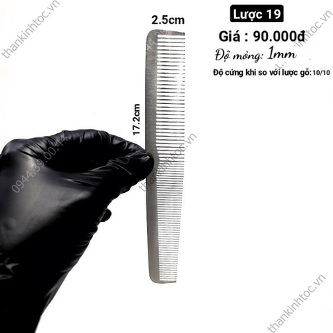 Lược 19 | Kim Loại cắt tóc chuyên nghiệp