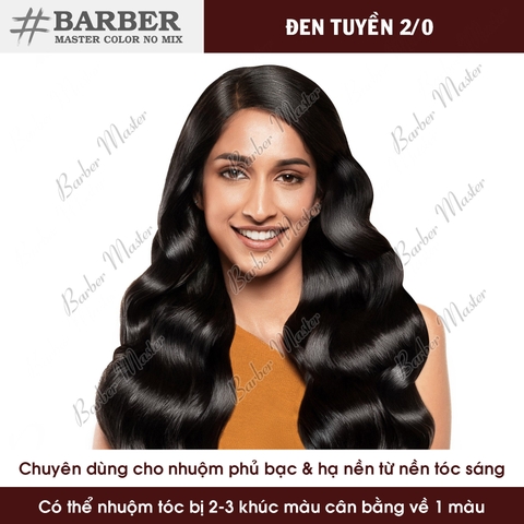 2/0 Đen Tuyền - Phủ bạc