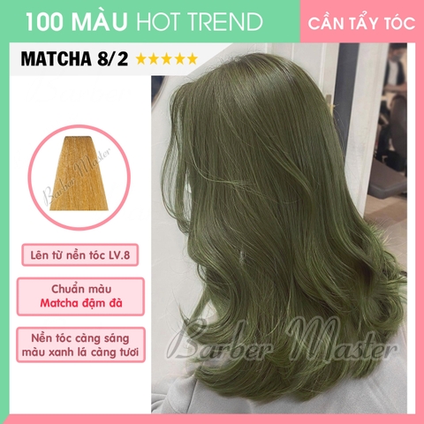 8/2 Matcha Green - Level 8