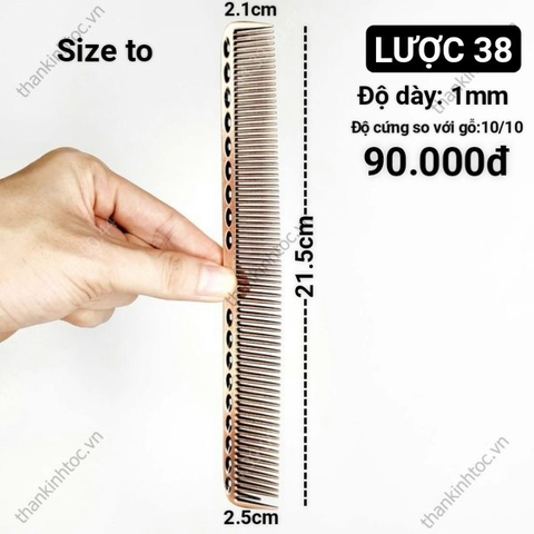 Lược 38 | Kim loại cắt tóc chuyên nghiệp