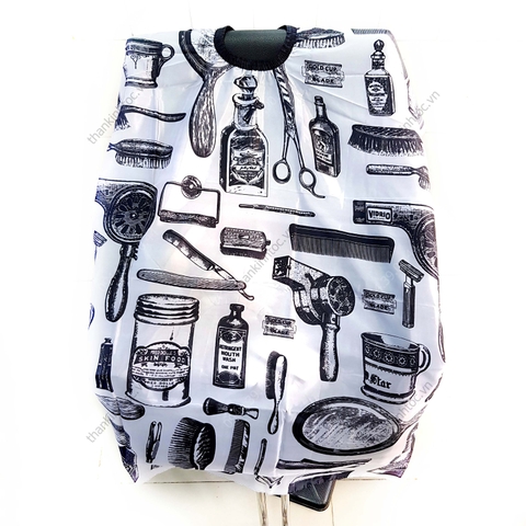 Áo choàng BB2 Cổ thun móc gài dài 140cm