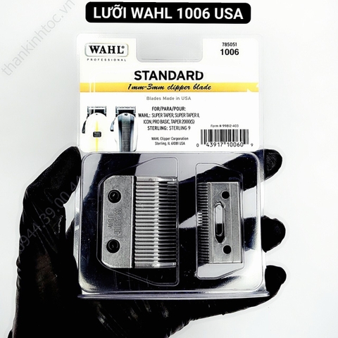 Lưỡi Usa - Lưỡi đơn Wahl 100 chính hãng ( lắp vừa tất cả các loại tông Wahl )