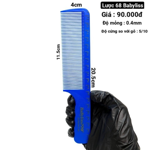 Lược 68 | Bản to cắt tóc chuyên nghiệp