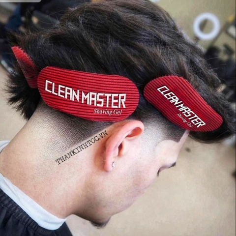 6 miếng gai dính cố định tóc nam thay thế kẹp vịt, kẹp chia tóc