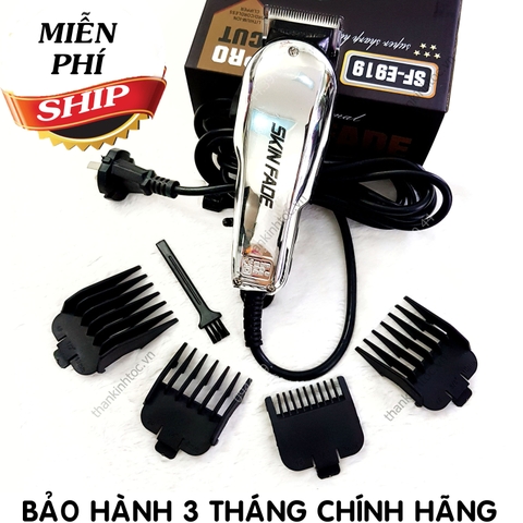 Tông đơ điện lưỡi đơn SKIN FADE E919D