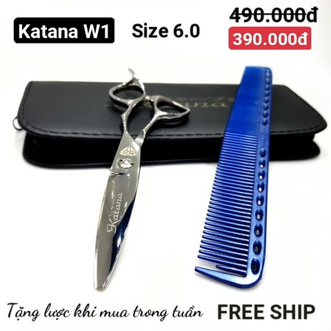 Kéo Chuốt tóc nam nữ chuyên nghiệp KataPro W1