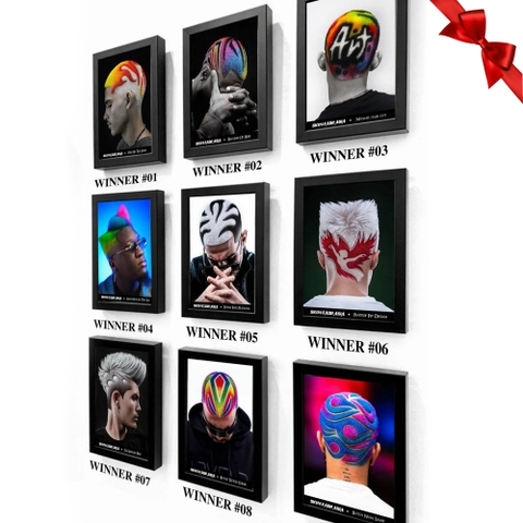 Khung ảnh các Tác phẩm kiểu tóc đẹp