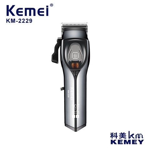 Tông Đơ Pin Lưỡi Đơn Kemei KM-2229 Chính Hãng