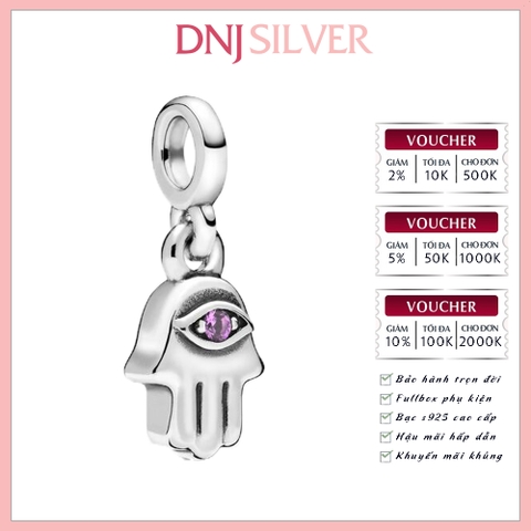 [Chính hãng] Charm bạc 925 cao cấp - Charm ME Hamsa Hand Mini Dangle thích hợp để mix vòng tay charm bạc cao cấp - DN679
