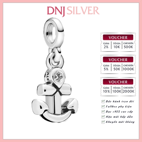 [Chính hãng] Charm bạc 925 cao cấp - Charm ME Anchor Mini Dangle thích hợp để mix vòng tay charm bạc cao cấp - DN659