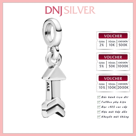 [Chính hãng] Charm bạc 925 cao cấp - Charm ME Arrow Mini Dangle thích hợp để mix vòng tay charm bạc cao cấp - DN667